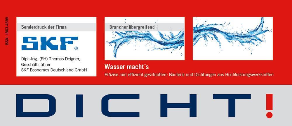 Sonderdruck Wasserstrahlteile „Wasser macht`s“